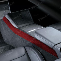 2024 Model 3 Highland Alcantara Center Console Side Trim Sticker Cover For Tesla - Evooor