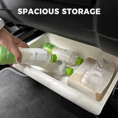 Under Seat Storage Box Sleek Organizer for Tesla Model Y Juniper 2025+