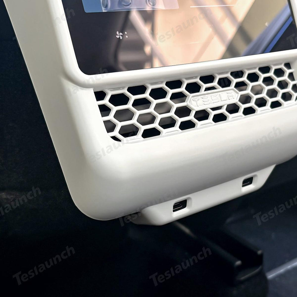 Rear Center Console Vent & Kick Panel Cover for Tesla Model Y Juniper 2025+ - Evooor