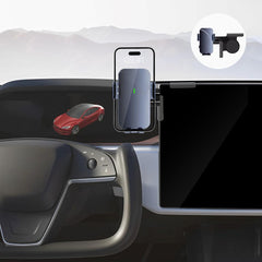 Model S/X MagSafe Solar Phone Holder For Tesla(2021-2023) - Evooor