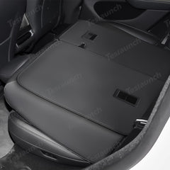 Nappa Leather Rear Seat Back Protector for Tesla Model Y Juniper 2025+ - Evooor