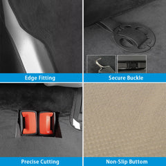 Thickened Flannel Seat Cushion For VW ID.4 2021-2025 - Evooor