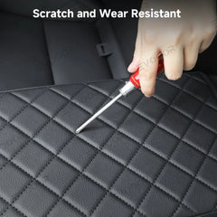 Leather Center Armrest Cover with Side Pockets for Tesla Model Y Juniper 2025+