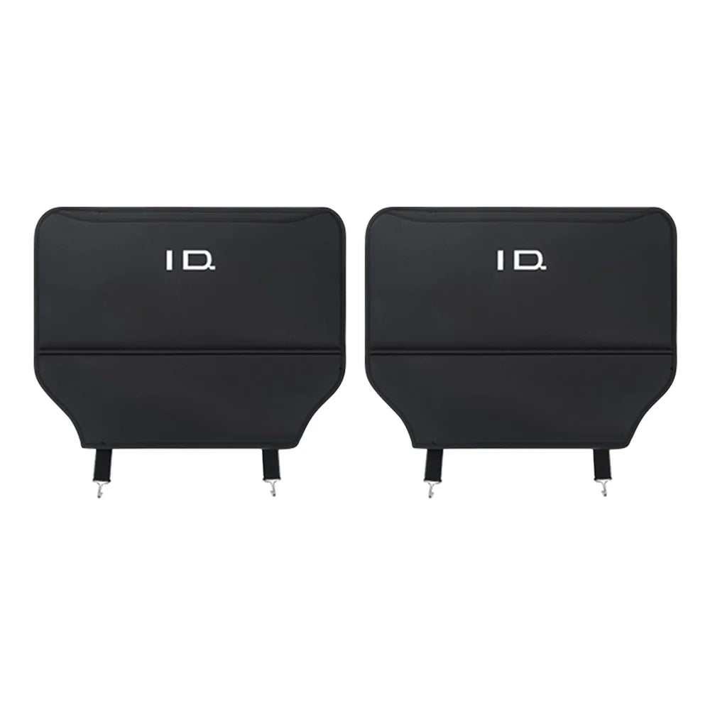 Leather Rear Seat Back Anti-Kick Mat For VW ID.4 2021-2025 - Evooor