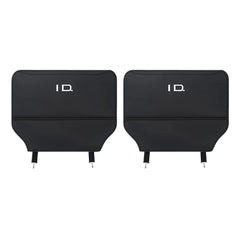 Leather Rear Seat Back Anti-Kick Mat For VW ID.4 2021-2025 - Evooor