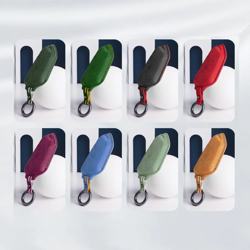 Alcantara Car Remote Key Case Cover For VW ID.3 2025 - Evooor