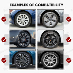 Aluminum Alloy Wheel Rim Protector- Fits All Cars (4pcs)