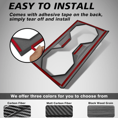 Center Console Cup Holder Frame Trim Cover for Cybertruck - Evooor