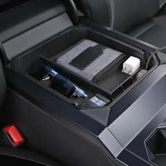 Double Layer Armrest Storage Box for Cybertruck - Evooor