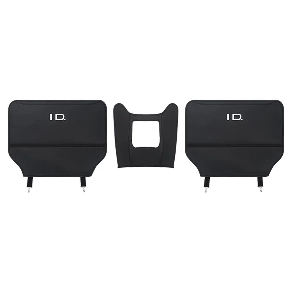 Leather Rear Seat Back Anti-Kick Mat For VW ID.4 2021-2025 - Evooor