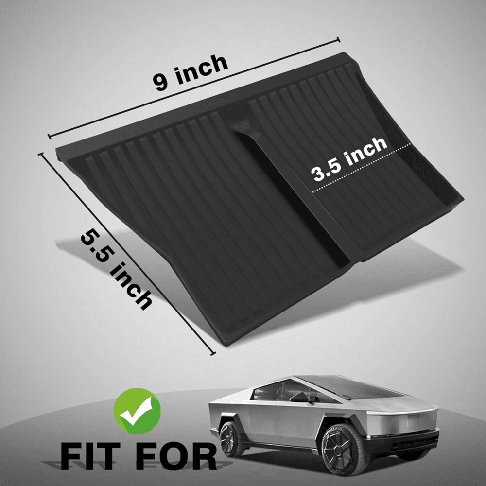 Central Console Wireless Charging Silicone Anti-Slip Pad for Cybertruck - Evooor