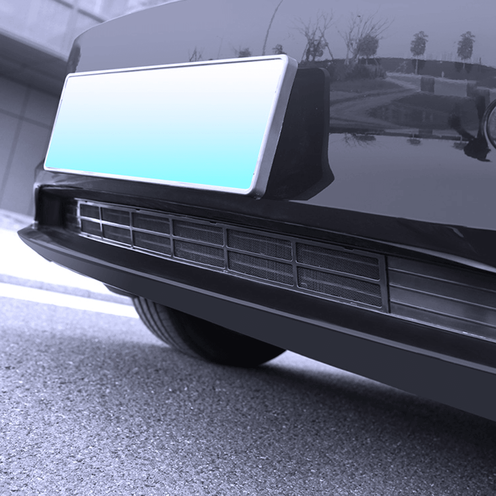 Tesla Model 3 2024+ Front Bumper Stainless Steel Radiator Grille Insert Deflector - Evooor