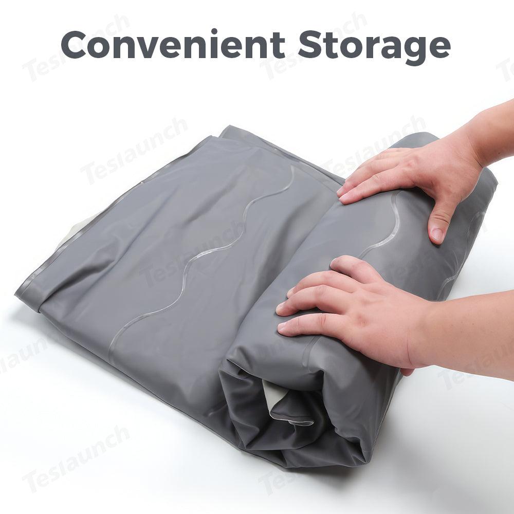 Tesla Cybertruck Inflatable Car Camping Mattress with Rear Seat Support - Evooor