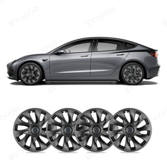 Model 3 18'' Aero Wheels Cover Hubcaps Replacement 4PCS for Tesla (2017-2023) - Evooor