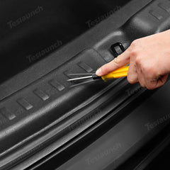 Anti-Scratch TPE Trunk Sill Protector Mat for Tesla Model Y Juniper 2025+ - Evooor