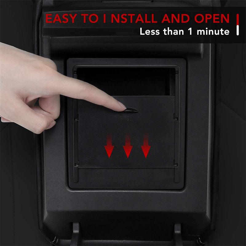 Model 3/Y Car Armrest Hidden Storage Box Tool For Tesla(2017-2023) - Evooor