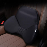 Breathable Lumbar Support Pillow with Ergonomic Ice Silk Cover - Universal Fit for Cars and Vehicles - Evooor