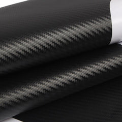 Set of 4 Carbon Fiber Door Kick Guard Stickers for Tesla Model 3/X/S (2016-2020) - Scratch and Dirt Protection - Evooor