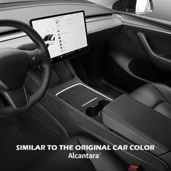 Model 3/Y Alcantara Center Console Side Trim Cover for Tesla(2017-2023) - Evooor