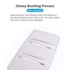 Durable Stainless Steel Front Trunk Cover for Model 3 with Enhanced Protection - Evooor