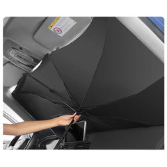 Tesla Model 3/Y/S/X(2012-2024) Foldable Umbrella Car Front Windshield Sunshade - Evooor