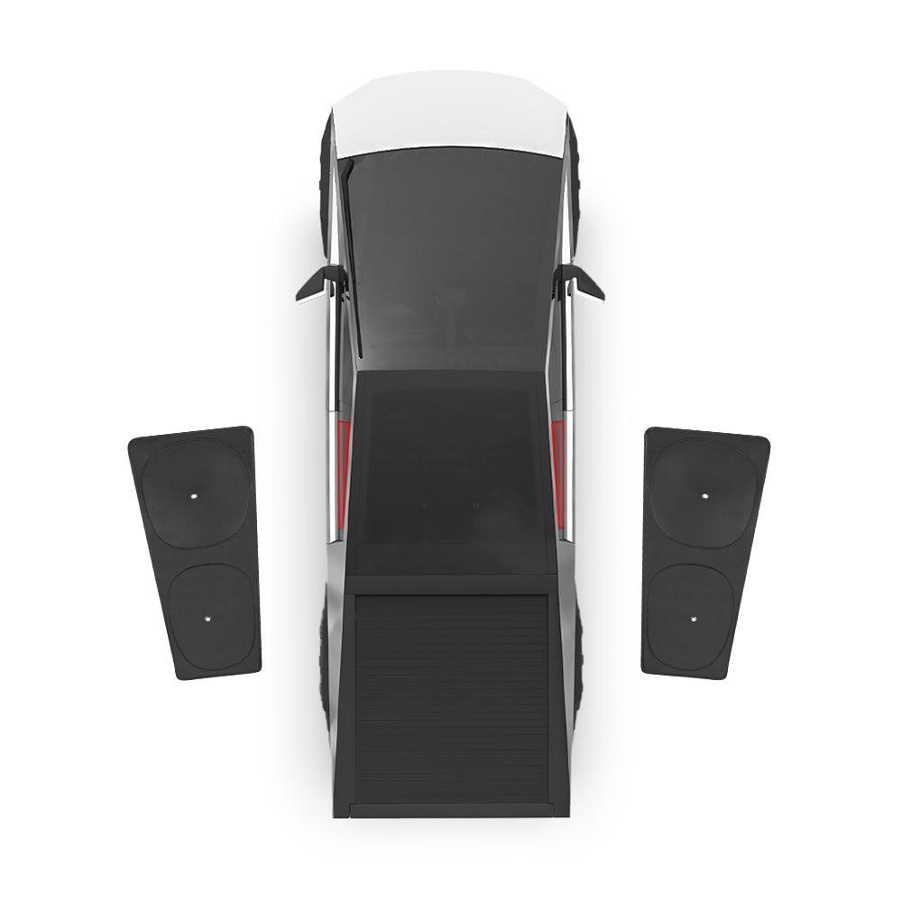 Privacy & Thermal Insulation Window Sunshade Sun Visor Curtains for Cybertruck - Evooor