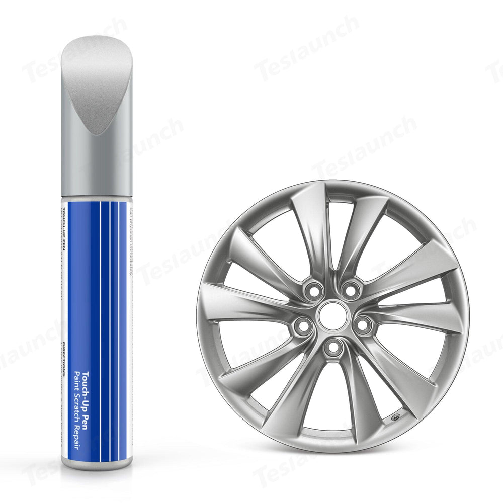 Wheel Rims Touch Up Paint for Tesla Model X- DIY Curb Rash Repair with Color-matched Touch Up Paint - Evooor