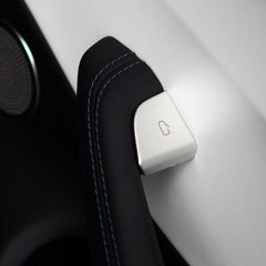 Set of 4 Protective Covers for Door Switch Buttons Compatible with 2024 Tesla Model 3 - Highland Green - Evooor