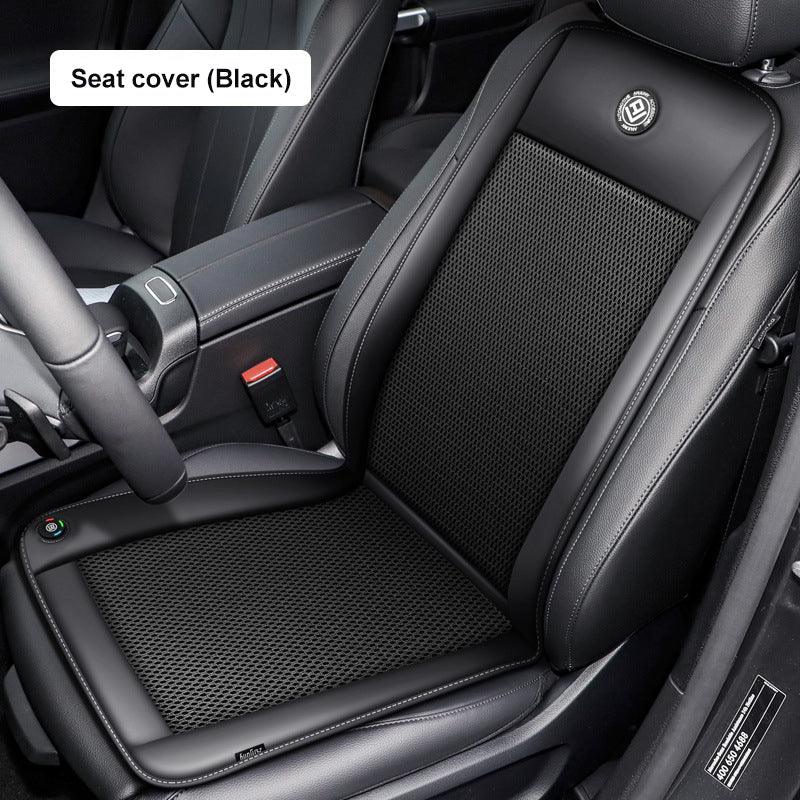 Tesla 12V Automotive Cooling Seat Pad Breathable Chair Cushions Car Seat Cover - Evooor