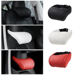 Model S/X/3/Y Ergonomic Car Seat Headrest Neck Pillow Travel Auto For Tesla(2012-2023) - Evooor