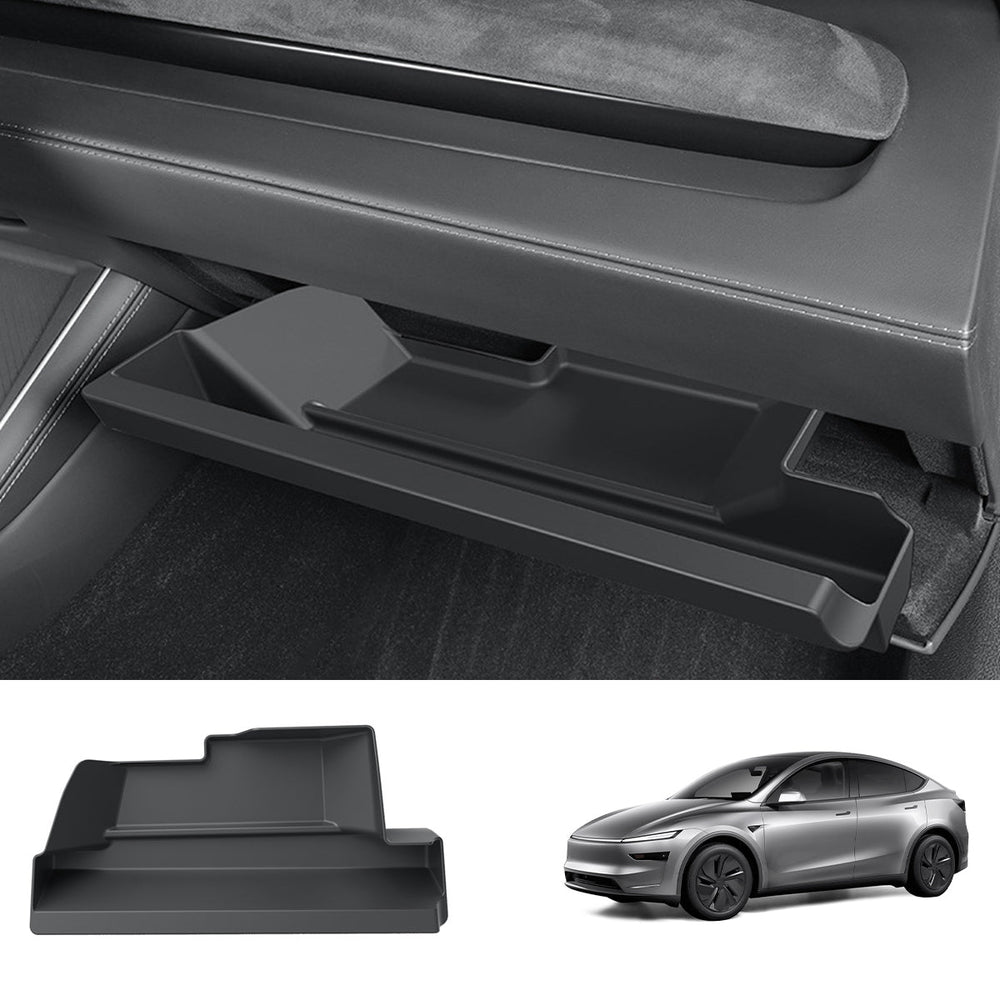 Tesla Model Y Juniper 2025+ TPE Glove Compartment Organizer for Co-Pilot side - Evooor