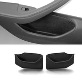 Pair of Full-Cover Rear Door Side Storage Boxes Compatible with Tesla Model 3 - Highland Edition - Evooor