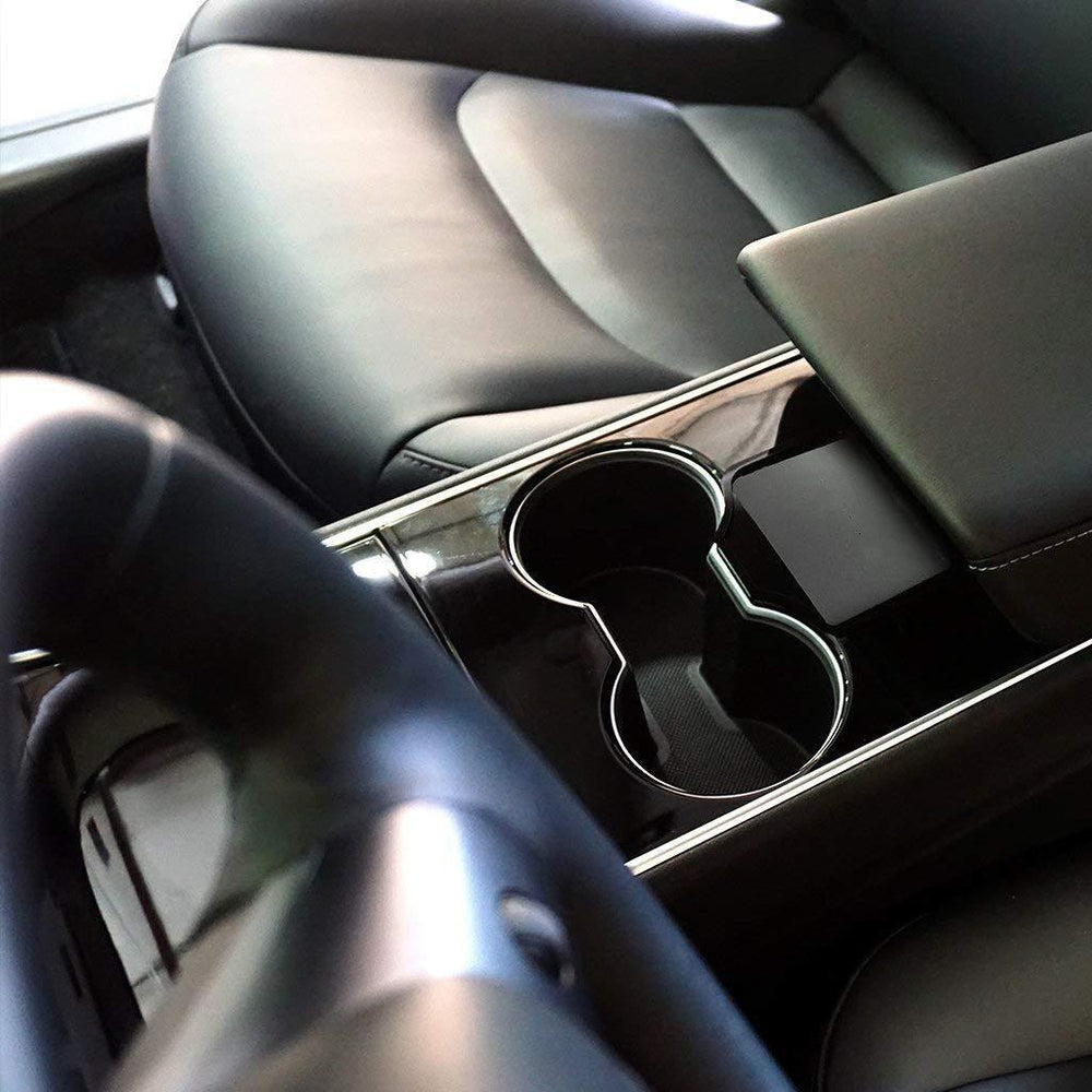 Tesla Model 3/Y Center Console Key Card Organizer with Storage - Premium Quality (2017-2024) - Evooor