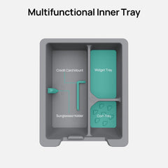 Model 3/Y Center Console Organizer, Cubby Drawer Storage Box for Tesla - Evooor