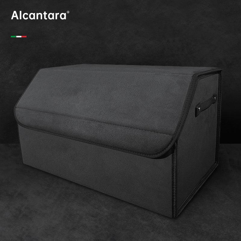 Model 3/Y/X/S Alcantara Trunk Folding Storage Box for Tesla - Evooor