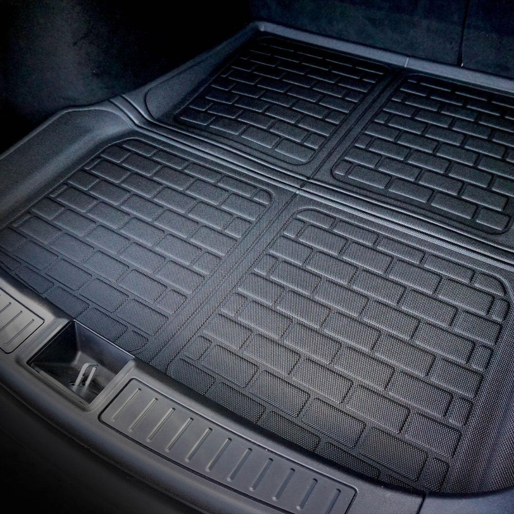 Tesla Model S Floor Mats And Liners 3D Lamination Cutting Cargo Liner (2021-2023) - Evooor