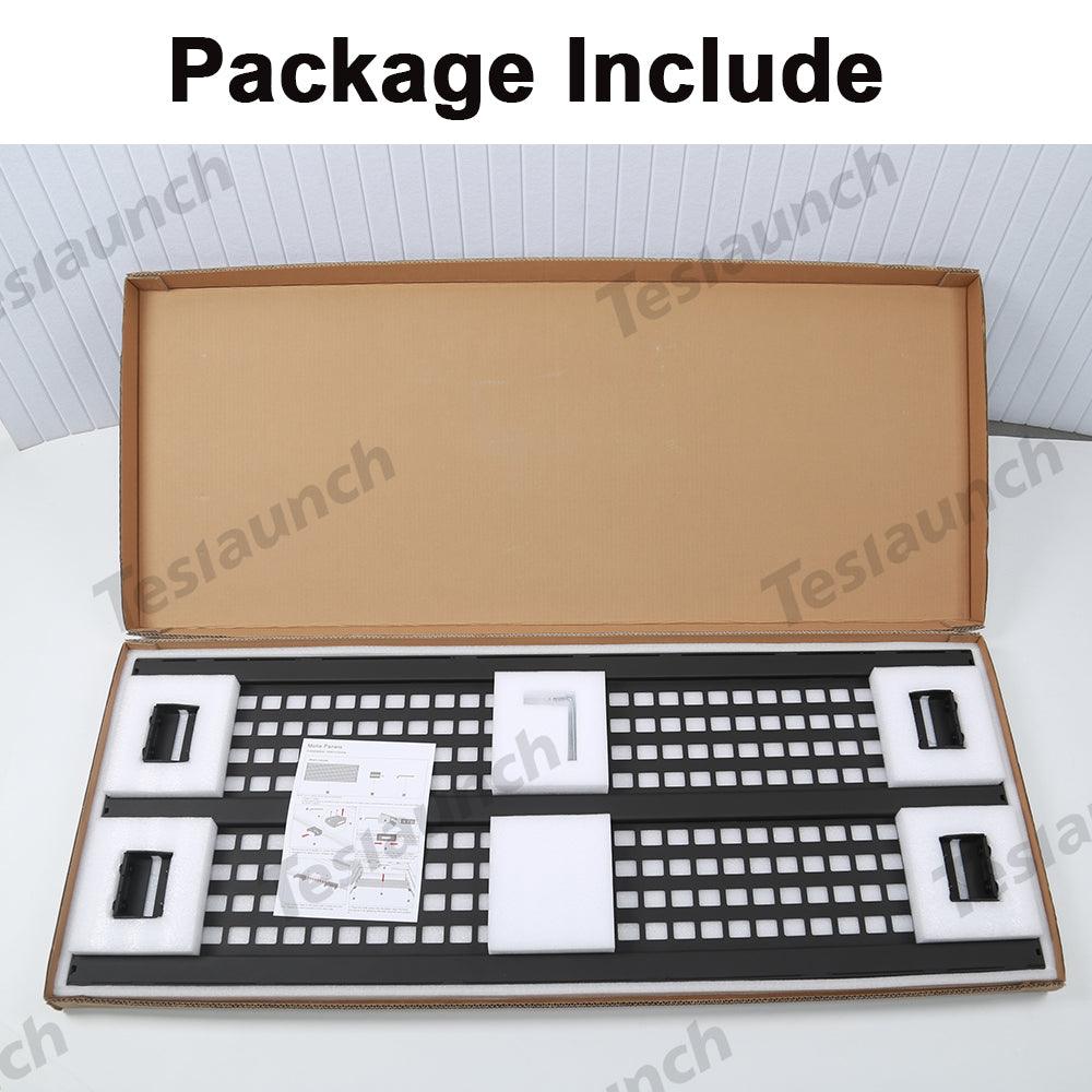 Rear Trunk L-Track Molle Cargo Shelf Rack for Cybertruck - Evooor