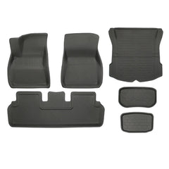 Tesla Model 3 All-Weather Floor Mats - 3D Lamination Cutting (2017-2023)