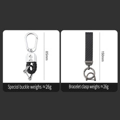 ABS Carbon Fiber Texture Car Key Case Cover For VW ID.3 2025 - Evooor