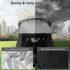 Tesla Model Y Tailgate Camping Tent Sunshade Awning - Waterproof Privacy Shelter for Outdoor Adventures - Evooor