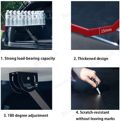 Collapsible Trunk Table: Easy Setup & Compact Design for Universal Vehicle Fitment - Evooor