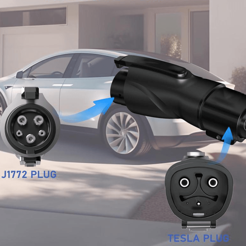 Tesla to J1772 Adapter for Tesla Model 3/Y/S/X/Cybertruck - Evooor