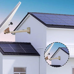 Premium Wall Mount Bracket Set for Starlink Mini Dish Installation - Evooor