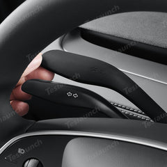 Silicone Turn Signal Stalk Cover for Tesla Model Y Juniper 2025+ (1 Pc) - Evooor