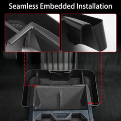 Extended Center Console Organizer Storage Box for Cybertruck - Evooor