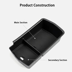 ABS Center Console Armrest Storage Box Organizer For VW ID.4 2021-2025 - Evooor