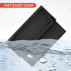 Multi-Functional Silicone Center Console Glasses Tray for Tesla Model Y Juniper 2025+ - Evooor