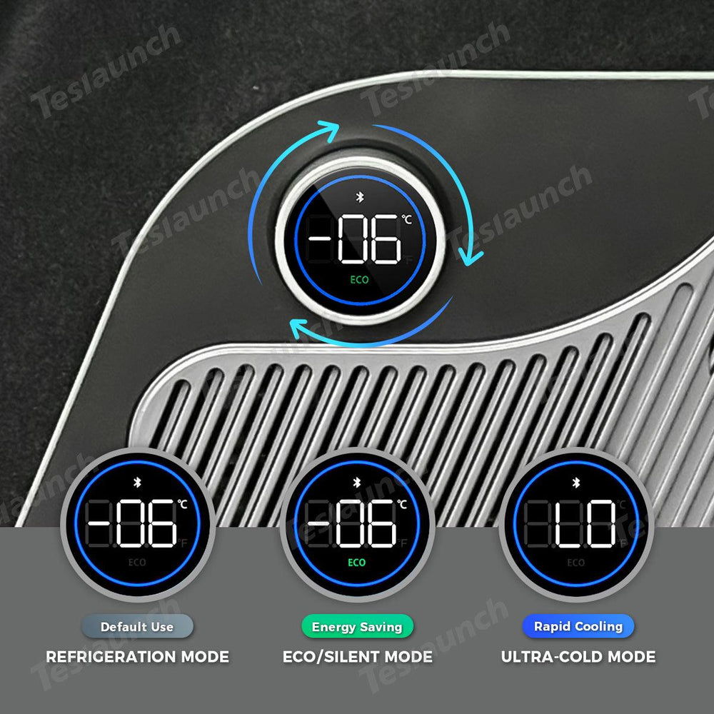15L Hidden Rear Trunk Refrigerator – Compressor Cooler for Tesla Model Y Juniper 2025+ - Evooor