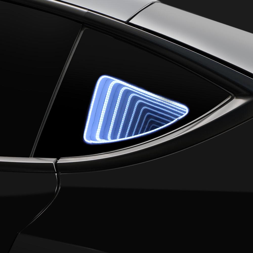 Triangle Window Ambient Light for Tesla Model Y (2021-2023) - Evooor