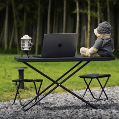 Portable Folding Camping Table with Trunk Storage for Tesla Model 3/Y - Convenient Outdoor Picnic Table - Evooor